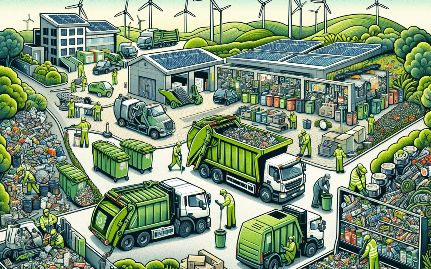 Illustration of waste disposal services in Laredo, TX