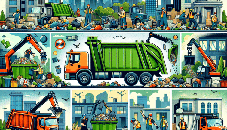 Illustration of waste management services in Kissimmee